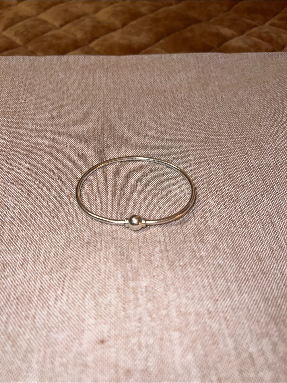 Cape Cod Silver Bead Bangle Bracelet. Iconic Cape must have.
